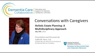 MGH Dementia Care Collaborative presents Conversations with Caregivers July 18th, 2023