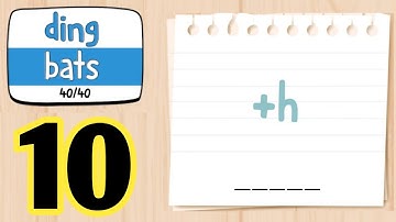 Tricky Words Ding Bats level 10