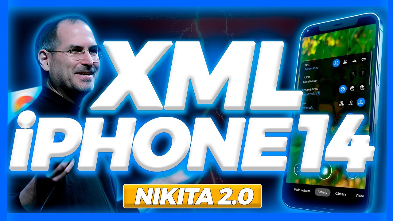 🔥 SAIU!! NOVA XML iPHONE 14 PARA GCAM NIKITA 2.O / QUALIDADE