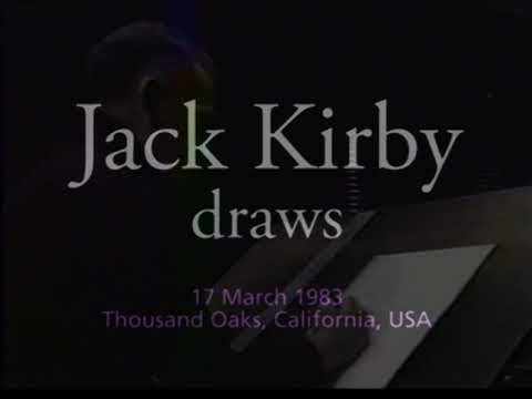 Jack Kirby draws - 17 March 1983