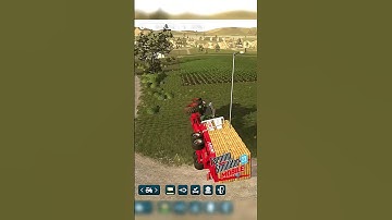 Accident by AI #fs23 #farmingsimulator23 #farming #shorts