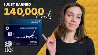 I paid TAXES with a credit card and earned 140,000 points (BUT was it worth it?)