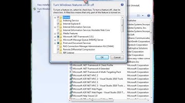 Part 5 - IIS7 install in Windows 7 32 bit OS