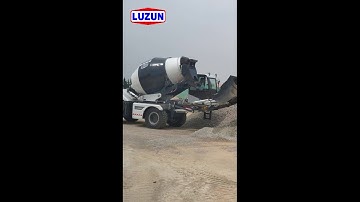 Luzun New Model Self Loading Concrete Mixer Truck