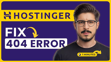 Hoe de 404-fout in Hostinger 2025 op te lossen | Hostinger 404 niet gevonden | Hostinger 404-fout