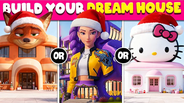 Would You Rather - Build Your Dream Fantasy House 🏡✨🎀☃️ Christmas Edition🎄| Amazing Quiz Daily