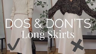 Dos Donts Of Longer Skirts