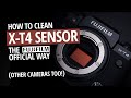 How To Clean The Sensor On Fuji X-T4 (And Other Cameras), Fujifilm OFFICIAL Way