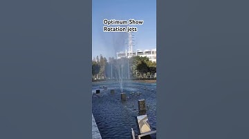 Music dancing fountain rotation jets pool fountain #rotationjets #waterfeatures