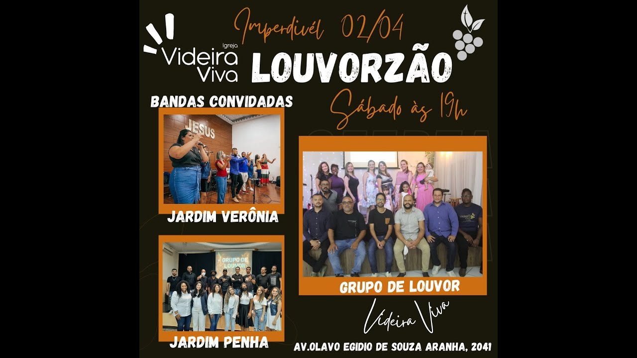 Louvorzão Videira Viva Vila Cisper - YouTube