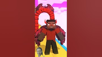 Destiny Run: Angel Alex And Devil Steve - Funny Animation #minecraft #shorts