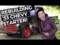 Rebuilding '53 Chevy Starter! // Car Restoration