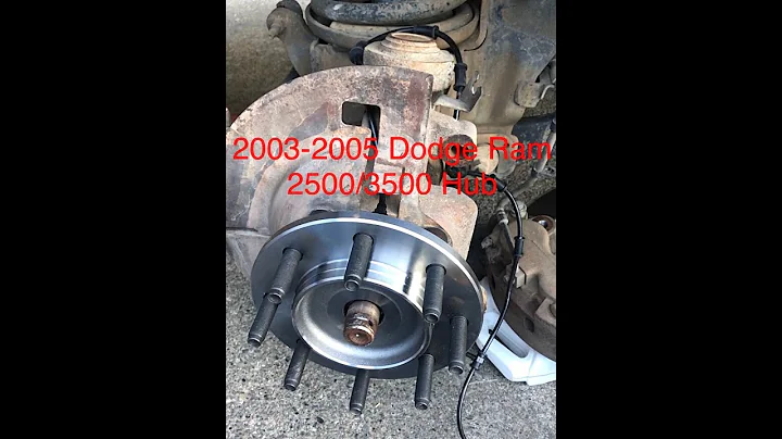 2003-2005 Dodge Ram 2500/3500 Front Hub Assembly