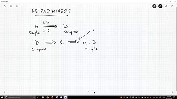 carbonyl retrosynthesis