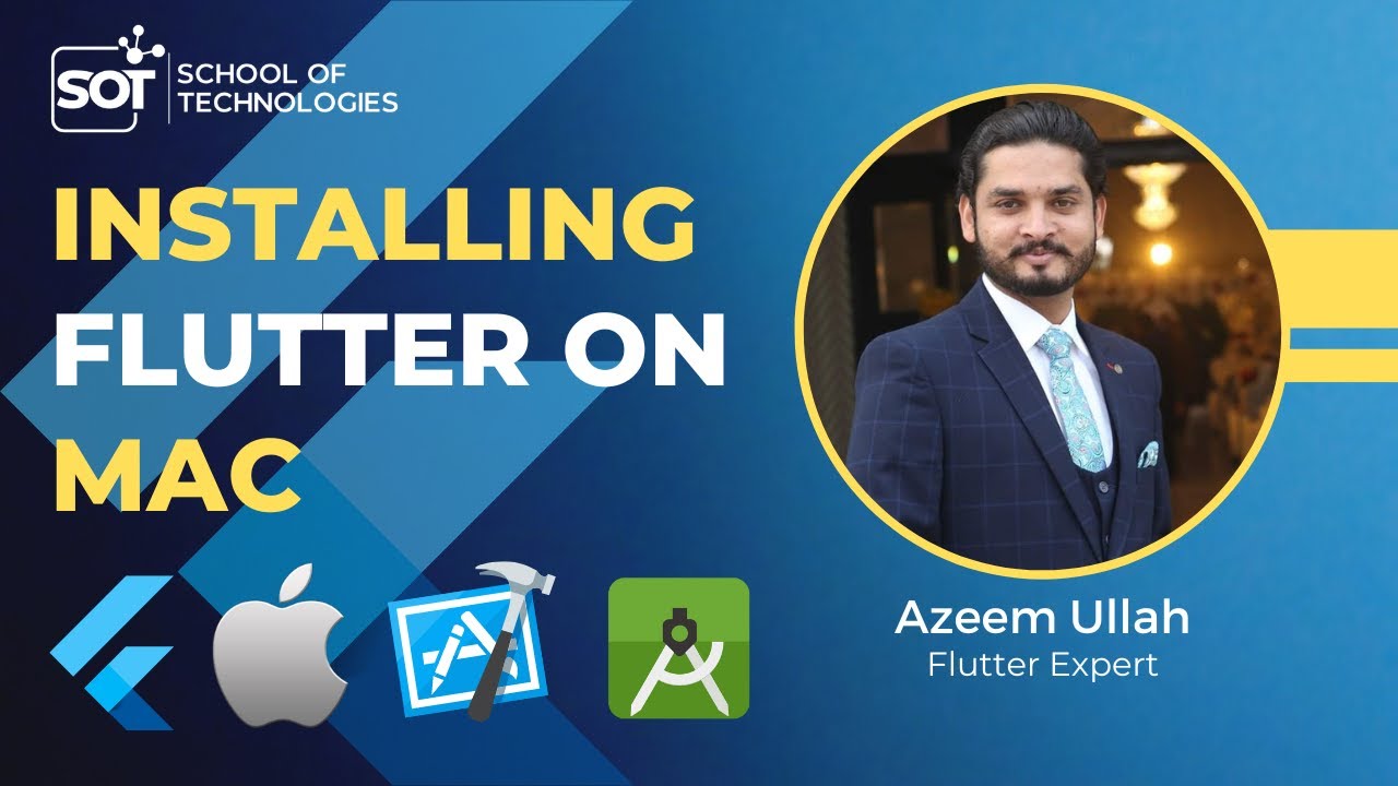 How to Install Flutter on MAC | School Of Technologies - YouTube