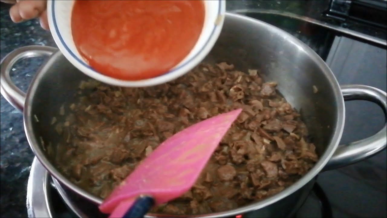 asadura de cordero con tomate