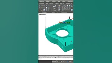 AutoCAD 3D Design #shortvideo #shorts #short #design #3d #autocad #drawing #shortsfeed #mechanical