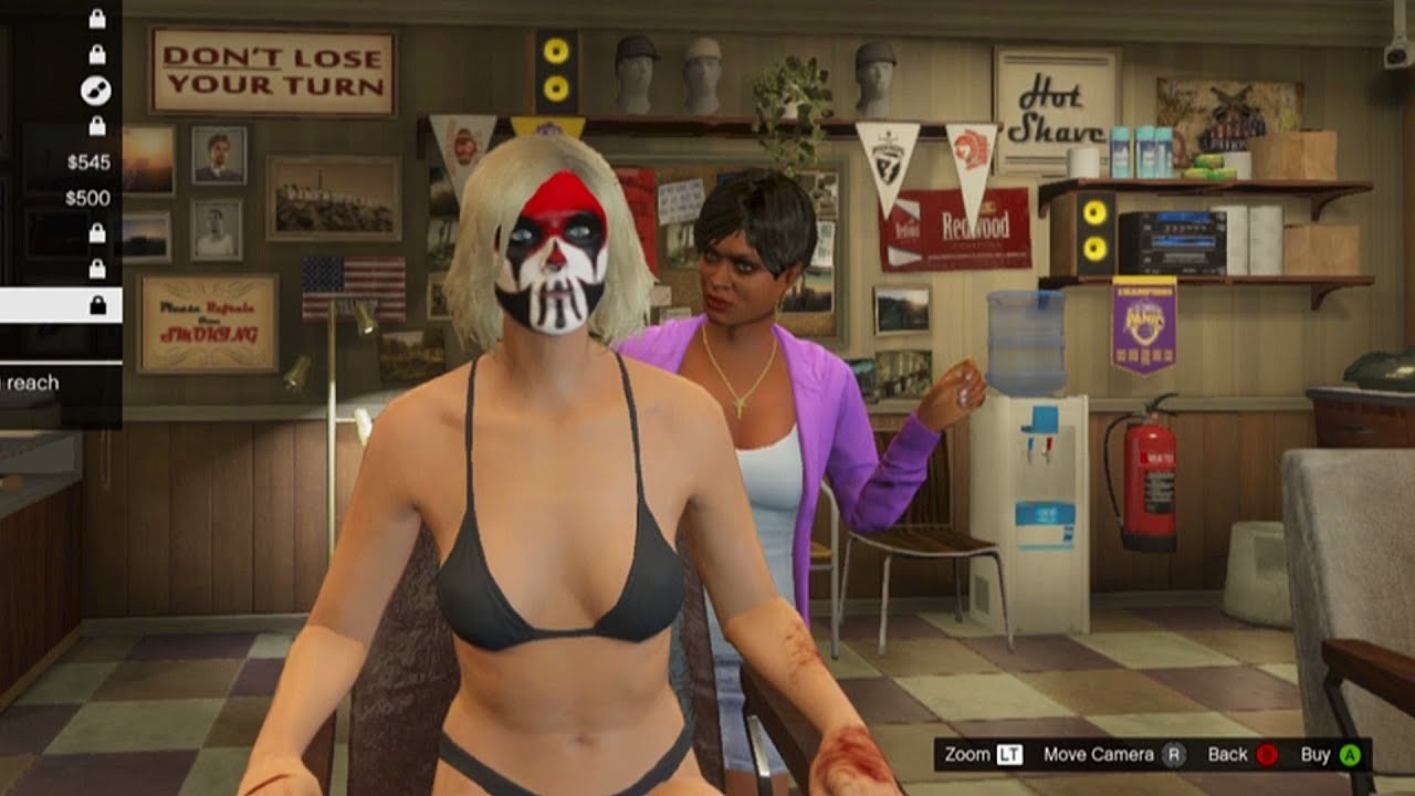 gta 5 online multiplayer juggalo face paint abk anybody killa