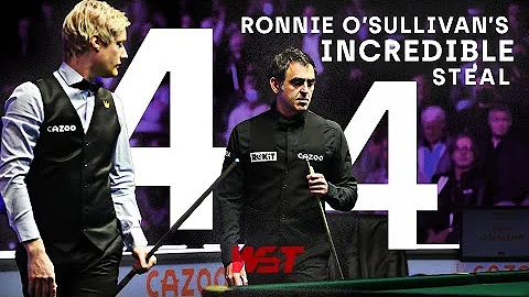 SNOOKERS From The Gods | Ronnie O'Sullivan vs Neil...