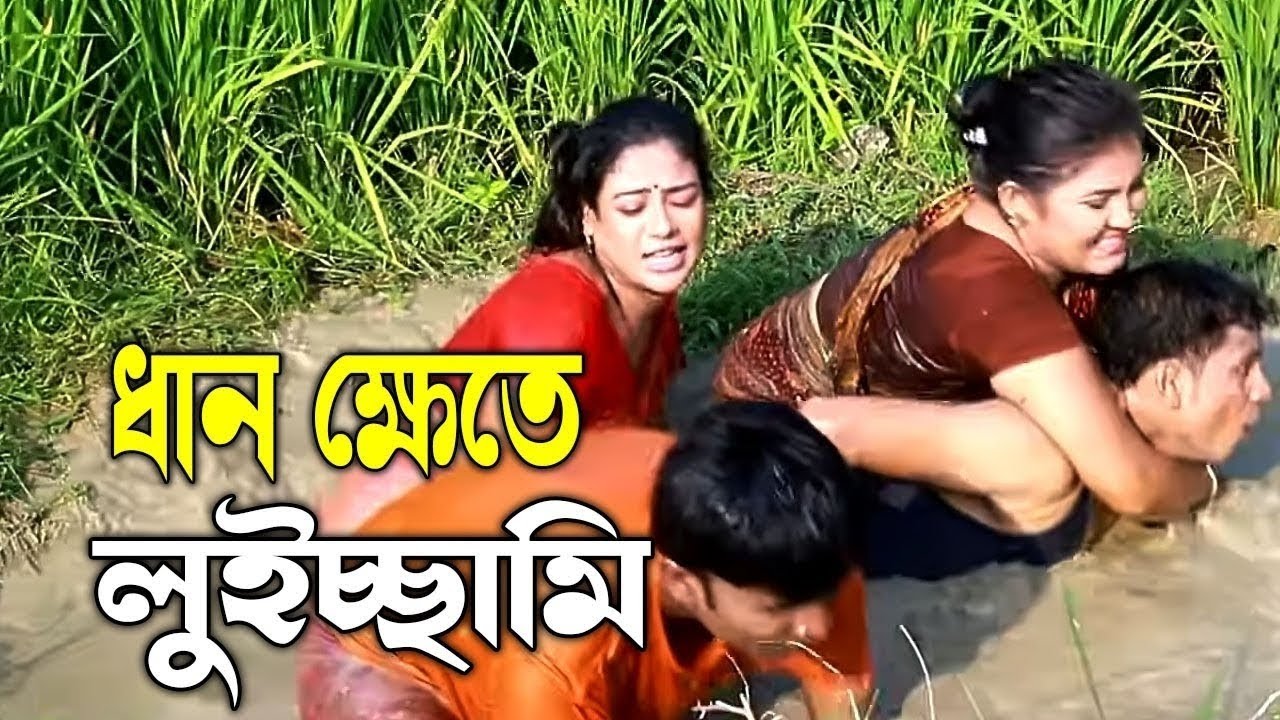 ধান ক্ষেতে লুইচ্ছামি। ctg মেরামিয়া,লেডামিয়া,রোজী,রাফি সেরা হাসির নাটক। 