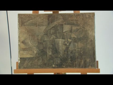 Video: 15 milijonų pikasu tapyba, kuri praėjo 15 metų, staiga pasirodė Niu Džersyje
