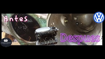 Limpieza, múltiple de admisión, tapa de punterías VW Pointer  🚗 Gol .