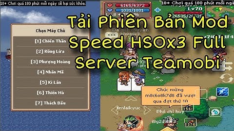 Chia Sẻ Bản Mod Speed Game Hiệp Sĩ Online Server Teamobi | Hướng dẫn tải và cài đặt phiên bản HSOx3