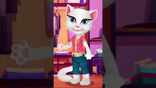 Talking Tom Cat & Angela Dress Up Insta Fashion Fun Games for Kids #funactivities  #tomandfriends screenshot 2