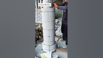 Installation of Precast Concrete Column Good tools and machinery make work easy