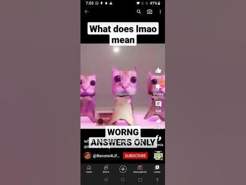 what does lmao meam | WRONG ANSWERS ONLY ALLOWED - YouTube