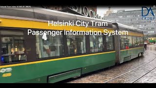 Helsinki City Tram - Passenger Information System
