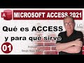 Curso GRATUITO de MICROSOFT ACCESS | Parte 01 | Qué es ACCESS y para qué SIRVE