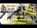 MF135 6 Speed Restoration #44 How to Remove Your Hydraulic Lift Cover