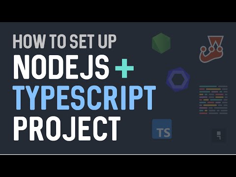 NodeJs + Typescript Project Setup From Scratch