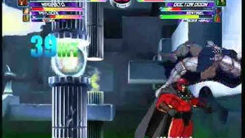 MvC2: Storm Trijump hk Infinite (4x) to LA xx LS DHC Tempest.