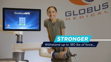 ExcelsiusGPS®: STRONGER - Robotic arm withstands up to 180lbs of force