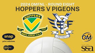 2024 R8 Hoppers v Pigeons Netball