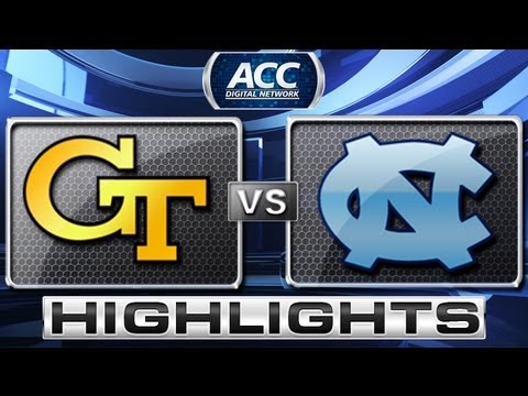 Video: UNC vs. Georgia Tech Basketball Highlights, January 2013
