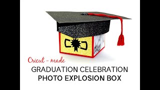 Download Create A Diy Graduation Celebration Photo Explosion Box With Cricut Minor Diy