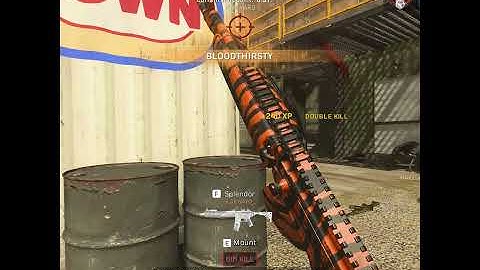 Al-Raab Airbase | Modern Warfare CR-56 AMAX Killstreak #Shorts