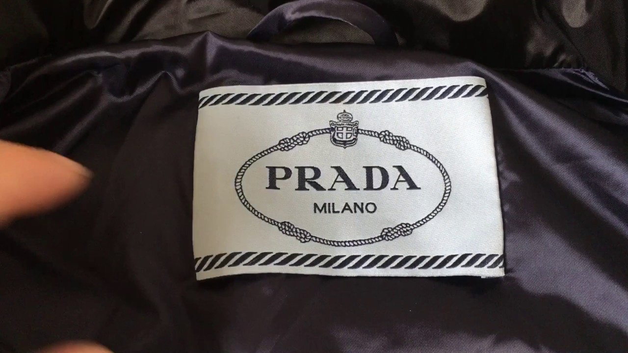 prada label for sale