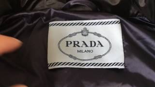 Easy to spot a real authentic Prada Jacket (HD) - YouTube