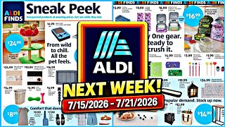 ALDI SNEAK PEEK AD 7/15/2026 - 7/21/2026