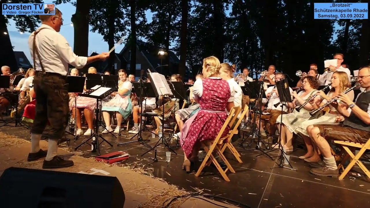 „Brotzeit“ Schützenkapelle Rhade; Samstag, 03.09.2022; Video-Clip 5 (