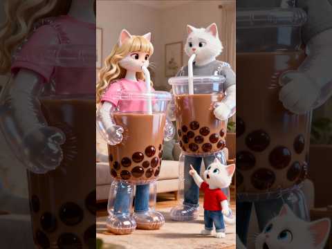 القط أ عجب بالهدوم الغريبة