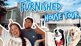 Furnished House Tour! FINALLY!!!