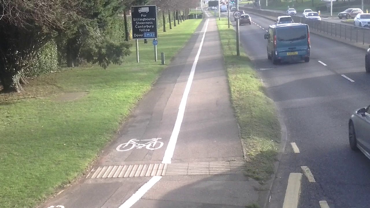 FULL JOURNEY ON THE NUMBER 132 FROM CHATHAM WATERFRONT TO HEMPSTEAD VALLEY SHOPPING CENTRE