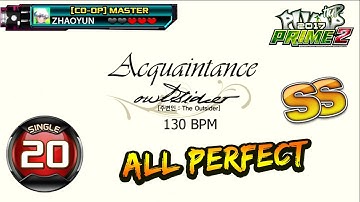 [PUMP IT UP PRIME 2] ZHAOYUN | Acquaintance S20 All Perfect!! (SS) ✔