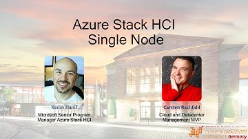 Webinar Azure Stack HCI Single Node Cluster