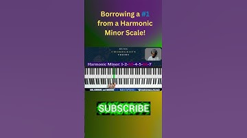 Borrowing From Harmonic/Melodic Minor Scales #piano jazz #musictheory #planetshaker #dulaney #anthem